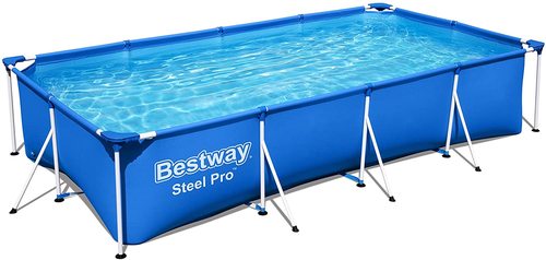 Bestway 56405 - Detachable Tubular Children's Pool Bestway Family Splash Frame Pool (400 x 211 x 81) - About this item  

Metallic structure  

Does not include treatment plant  

Measures 400 x 211 x 81 cm installation included