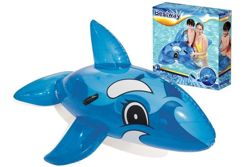 41037 Bestway 157x94cm vinyl transparent whale rider 3 years! - FeaturesTransparent whale rider 41037 age 3+ • 1.57m x 94cm / 62