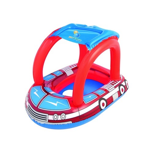 Bestway Fire Rescue Baby Care Seat 81 X 58 Cm 34093! - Brand : Bestway Model Number : 34093 Type : Outdoor Toys & Structures Recommended Age : 1 to 2 Years Color : Red/Blue Size : 81 x 58 cm Vinyl : 0.20 mm