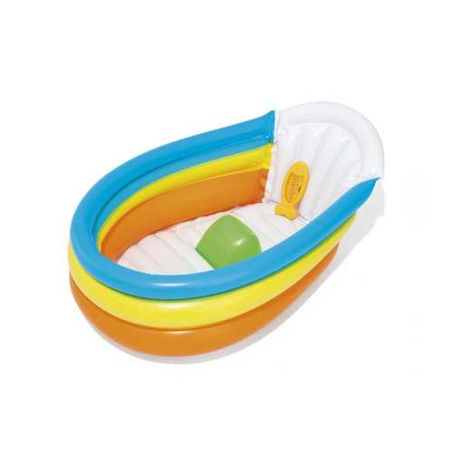 !51134 Bestway Up, In & Over queaky Clean Inflatable Baby Bath Edit this data-sheet (76cm x 48cm x33 - Bestway Up, In & Over 30