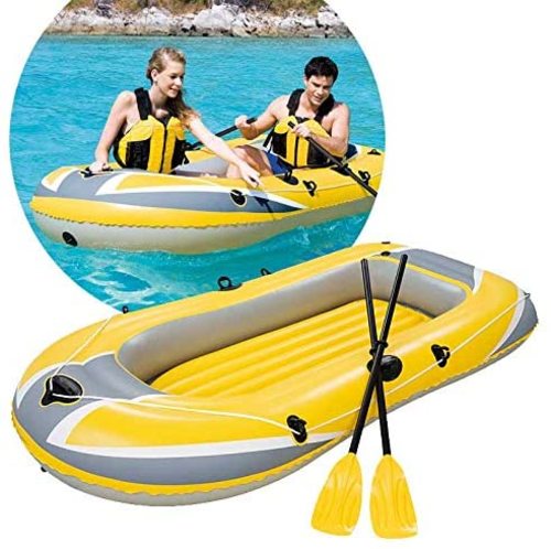 !61063 Bestway 1.94m x 1.1m Hydro-Force raft/2 person plastic canoe/assault boat/Rubber boat for 2 p