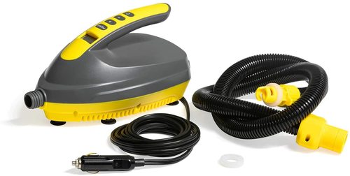 Bestway 65315 high-pressure electric pump 12 V, colour. - Bestway 65315. Proper use: Inflatables, Product colour: Grey, Yellow, Cord length: 2.75 m. Input voltage: 12 V. Width: 235 mm, Depth: 140 mm, Height: 130 mm