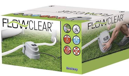 58259 Flowclear pool Heater