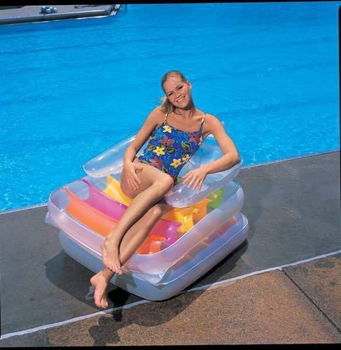 Bestway Inflatable High Fashion Folding Lounge Chair (201m x 89cm) 43023!