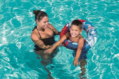! Bestway Spiderman Inflatable Swim Ring 56cm 98003