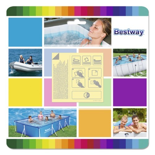 Bestway Underwater Adhesive Repair Patch 62091 (6.5cm x 6.5cm)!