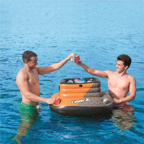 Bestway 43191 cool box 49 L Black, Grey, Orange 88x77cm !