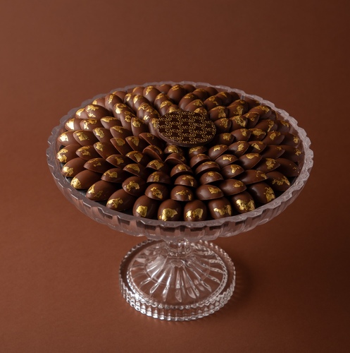 Glod hazelnut Tray - 610 gm