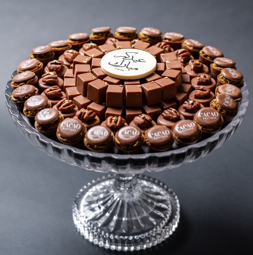 eid tray 4 - 800 gm  pistachio  pecan pie  chocolate