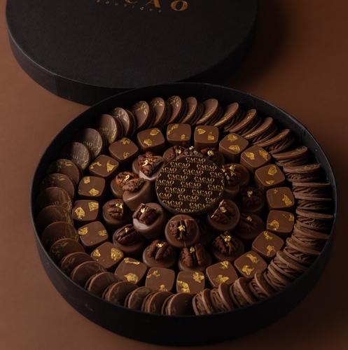 C.W.P box - Coffe , waffer and pecan pie