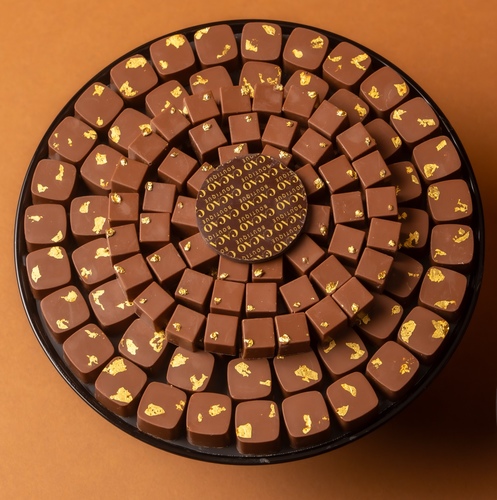WaF Tray - Wafer and Gianduja 120 Pisces
