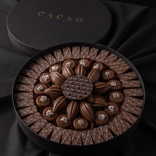 round black box BSC - كيلو من الكاكاو طبقتين
