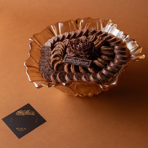 Royal tray - كرنشي جندويا ، سمسم و حيز كيك رمان