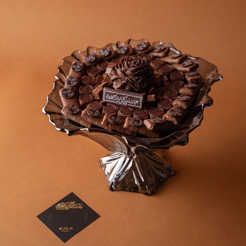 silver tray - كريب ، براوني وميني سولتد كراميل