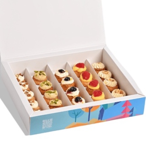 Sweet Treats - 25 pieces of unique special puff pastry dough with your choice of flavors.