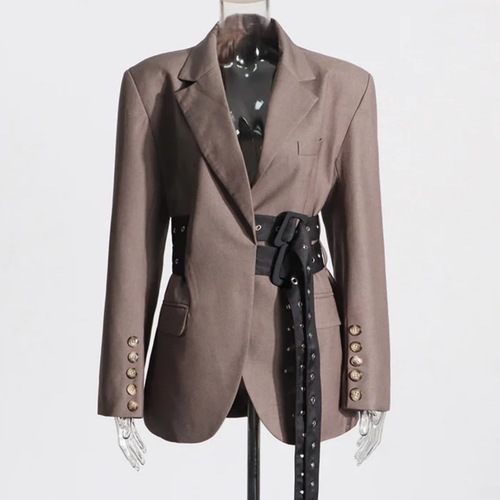 brown jacket