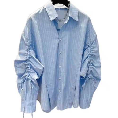 Blue striped shirt