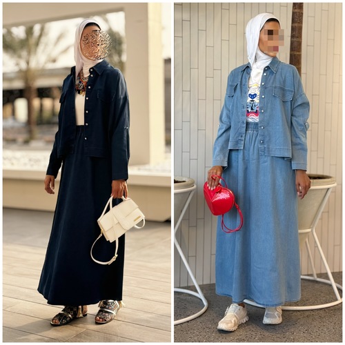 قطعتين جينز