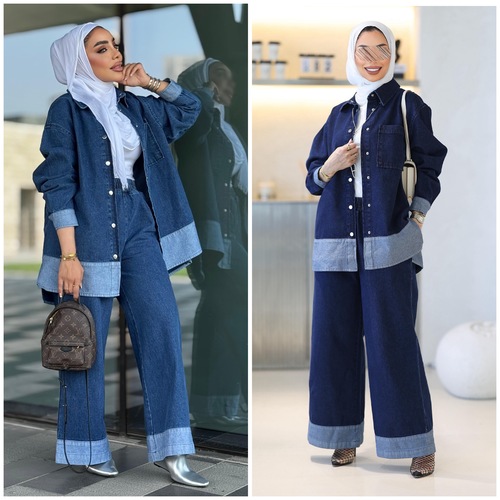 قطعتين جينز