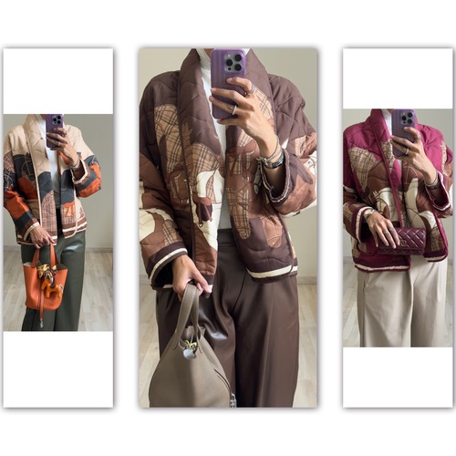 جاكيت ثلاثة الوان