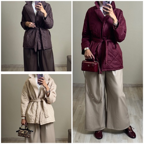 جاكيت ثلاثة الوان