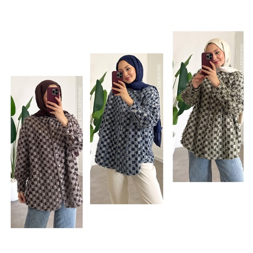 قميص ثلاثة الوان