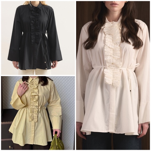 قميص ثلاثة الوان