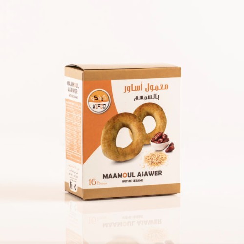 Maamoul Sesame Bracelets - Weight per  piece 20 grams


16 pieces

 Total weight 320g