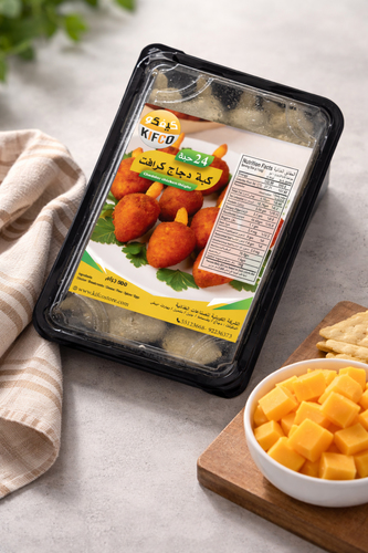 Chicken potato kibbeh with kraft 24p