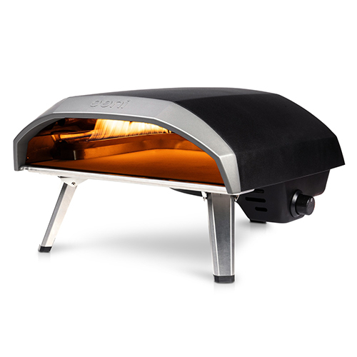 Ooni Koda 16 - Ooni Koda 16” is a portable L shaped gas flamed pizza oven to make it easier to control for a one turn cooked pizza. 1 year warranty. Can reach to 500*C in 20 minutes to cook your pizza in less than 90 seconds. Has a big cooking area too cook meat, breads, pizza and more!