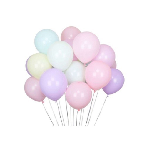 Balloon Pastel      50 - 50 pastel balloons in various colors. You can choose the colors by contacting us on WhatsApp 60674030.