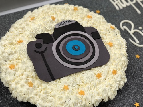 Camera - mini cupcakes Please keep your writing that you want on the board in the box below