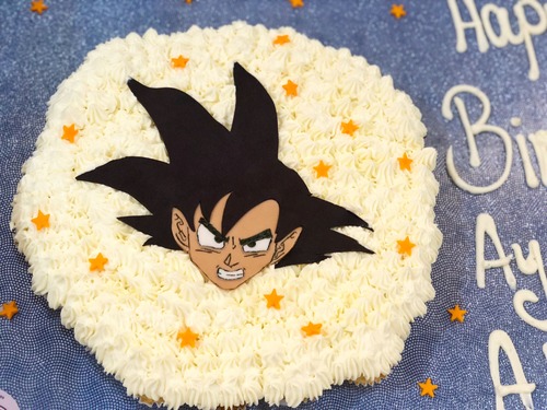 Dragon Ball - mini cupcakes Please keep your writing that you want on the board in the box below