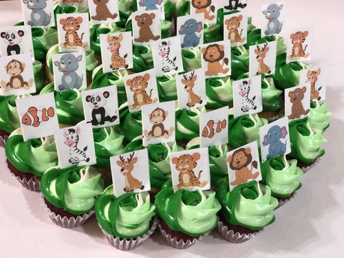 animals Flags - mini cupcakes Please keep your writing that you want on the board in the box below