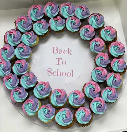 Back to school - 3 Dozens mini cupcakes