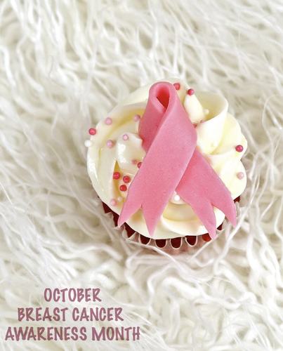 Breast cancer - mini cupcakes Please keep your writing that you want on the board in the box below