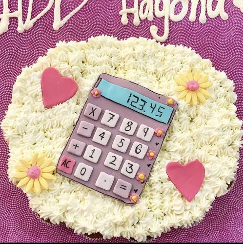 calculator - mini cupcakes Please keep your writing that you want on the board in the box below