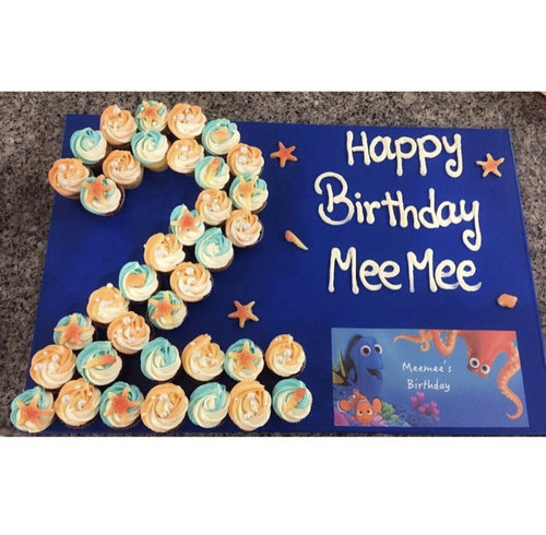 nemo number - 3 Dozens mini cupcakes Please keep your writing that you want on the board in the box below