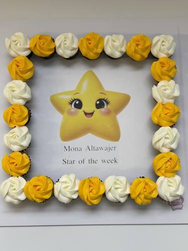 star of the week - mini cupcakes Please keep your writing that you want on the board in the box below