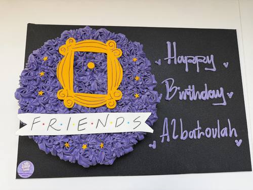 Friends - mini cupcakes Please keep your writing that you want on the board in the box below