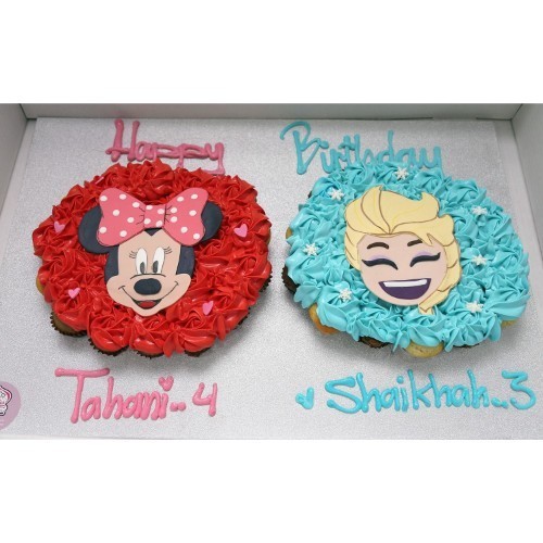 Minnie mouse + Elsa