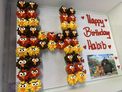 angry bird letter
