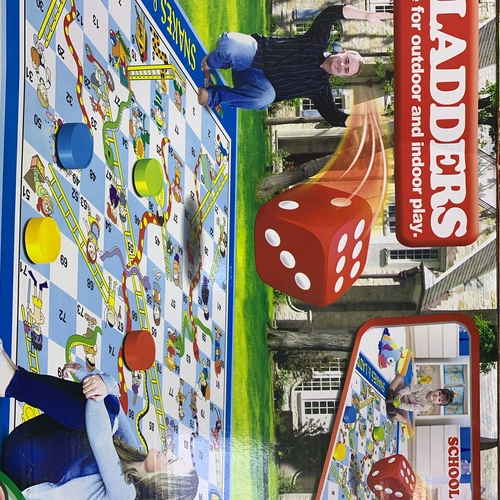 snack & ladders suitable for outdoor and indoor play