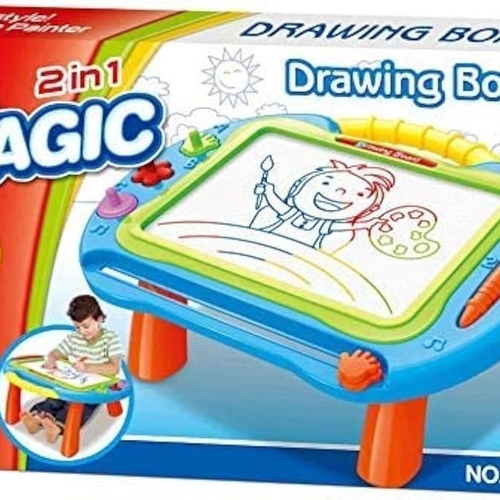 2in1 magic  Drawing Board packing size: 55 x 36 x 5 cm, Age: 3+ years