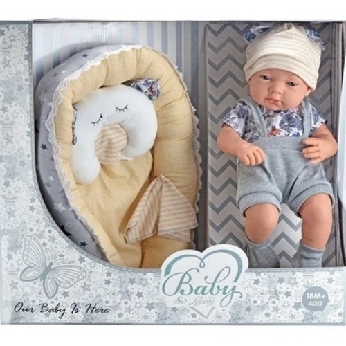 Baby Harrdss - Reborn baby with so lovely pillow