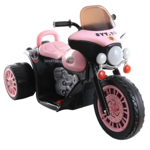 Baby scooter chargeable white and pink color available 18+ to 3 years