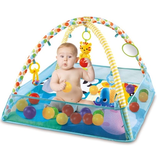 Baby play mat activity gym with balls