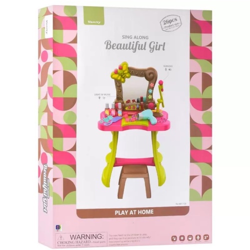 Dressing table makeup & Beauty toy with lights