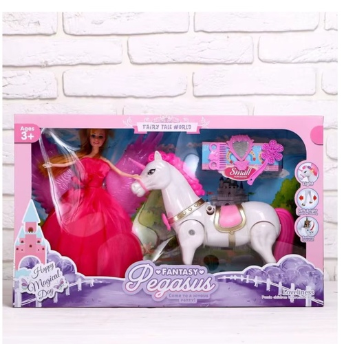 fantasy Pegasus toy with lights and sound 3+