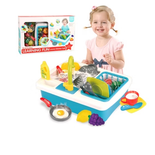 Kitchen sink with a stove for Kitchen play with water
